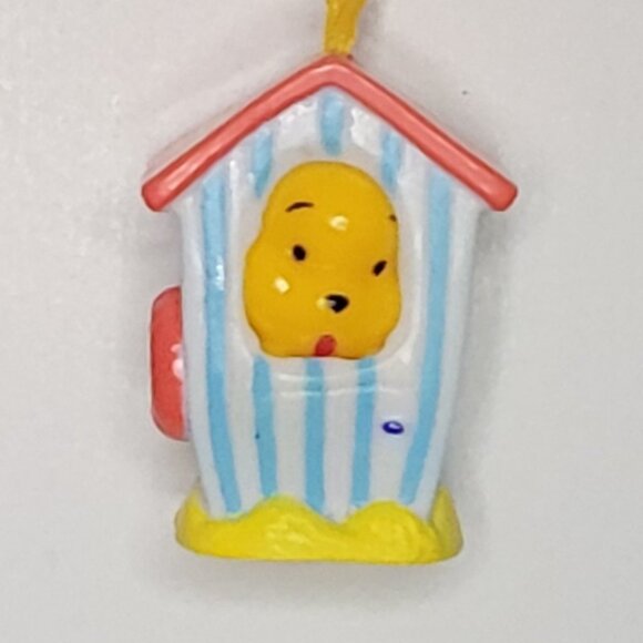 Winnie Pooh Peek-a-Pooh #14 Summer Splash Complete Series of 8 Keychain Danglers - Picture 6 of 13